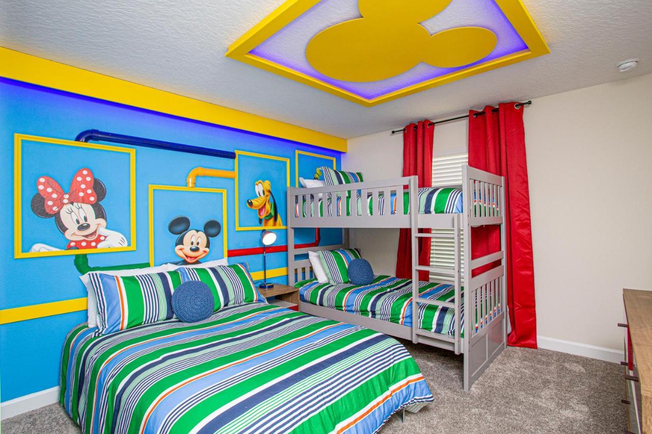 Gorgeous 4 Bedroom W/ Pool Close To Disney 4836 Кіссіммі Екстер'єр фото