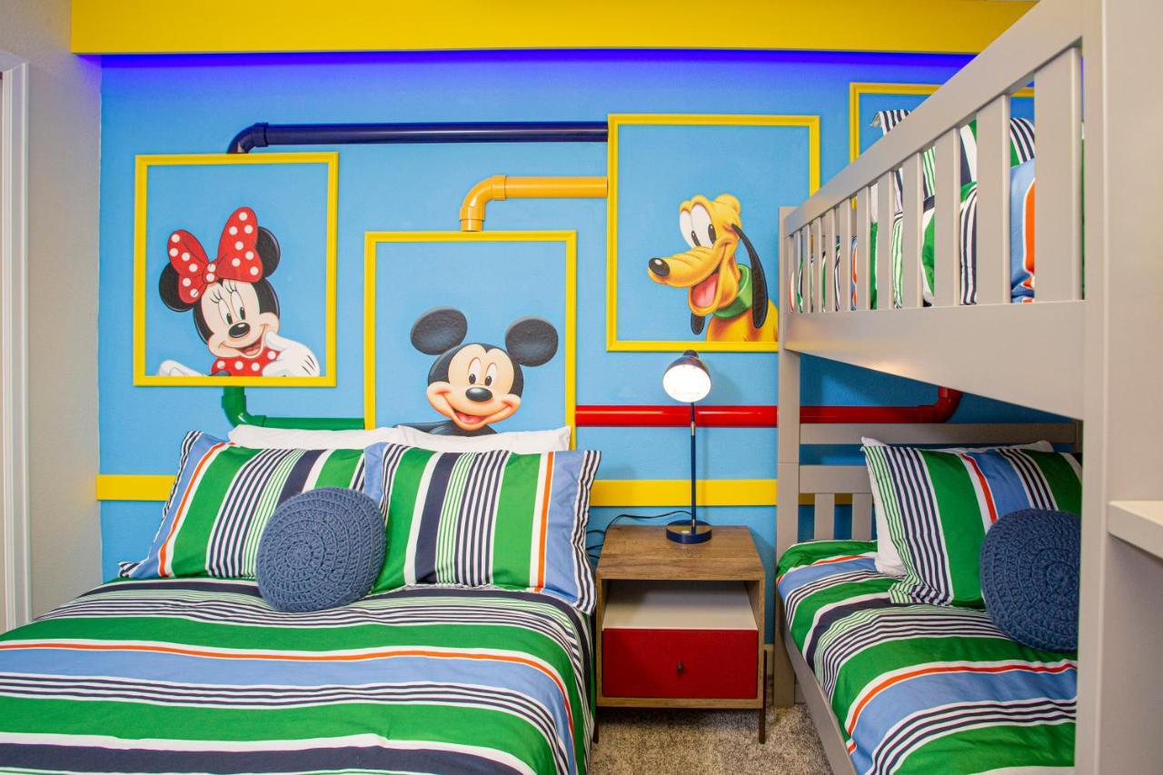 Gorgeous 4 Bedroom W/ Pool Close To Disney 4836 Кіссіммі Екстер'єр фото