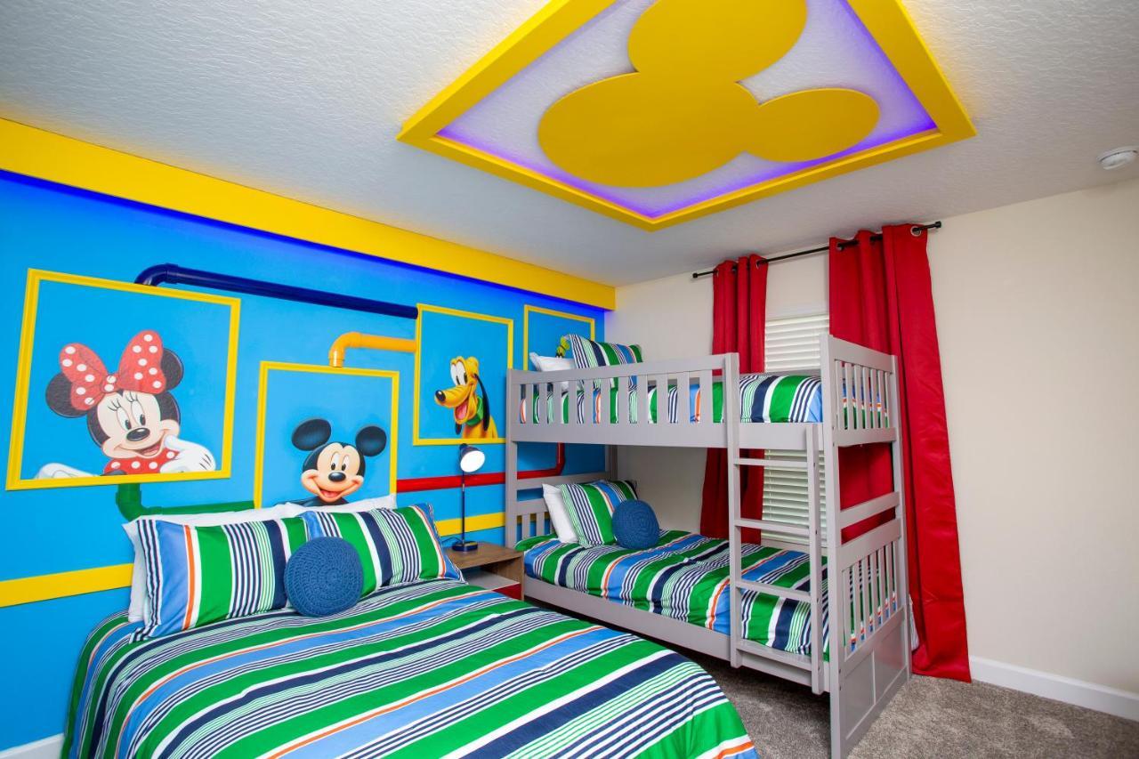 Gorgeous 4 Bedroom W/ Pool Close To Disney 4836 Кіссіммі Екстер'єр фото