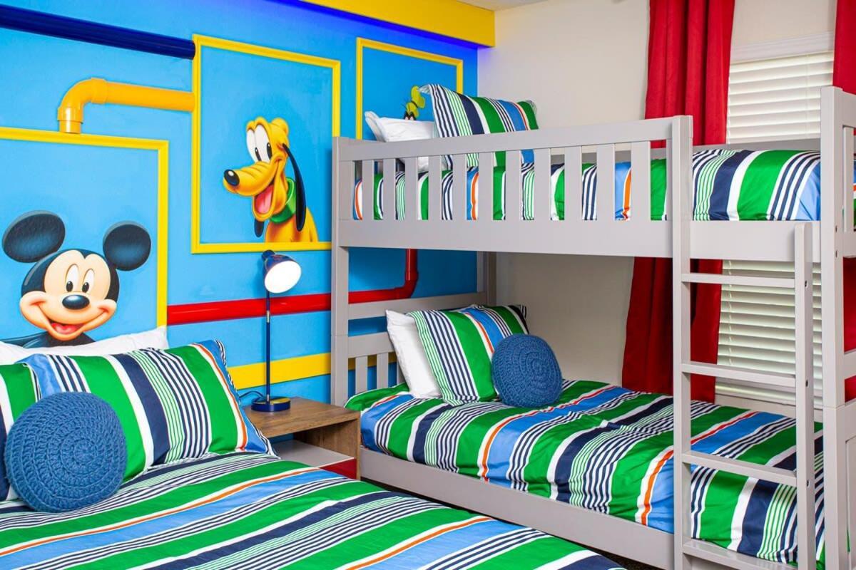 Gorgeous 4 Bedroom W/ Pool Close To Disney 4836 Кіссіммі Екстер'єр фото